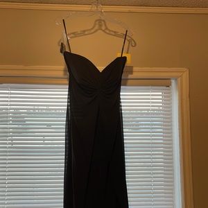 Black cocktail dress